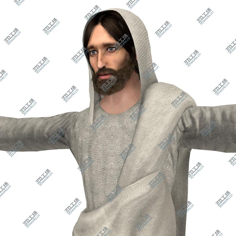 images/goods_img/2021040161/Jesus Christ Rigged Real model 3D model/3.jpg
